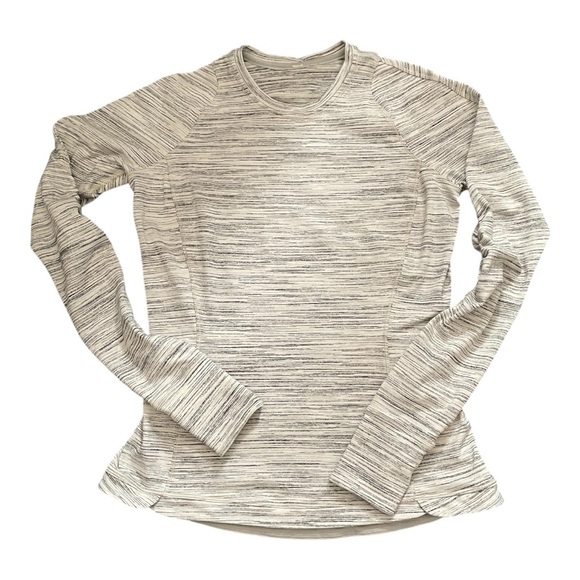 lululemon athletica Tops - #072, Lululemon Vintage pullover top, zipper pocket in back, size 10